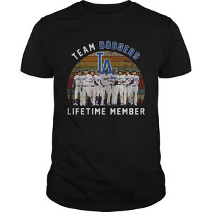 Team Los Angeles Dodgers Lifetime Member  Shirt